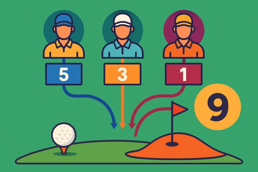 how does 9 points work in golf