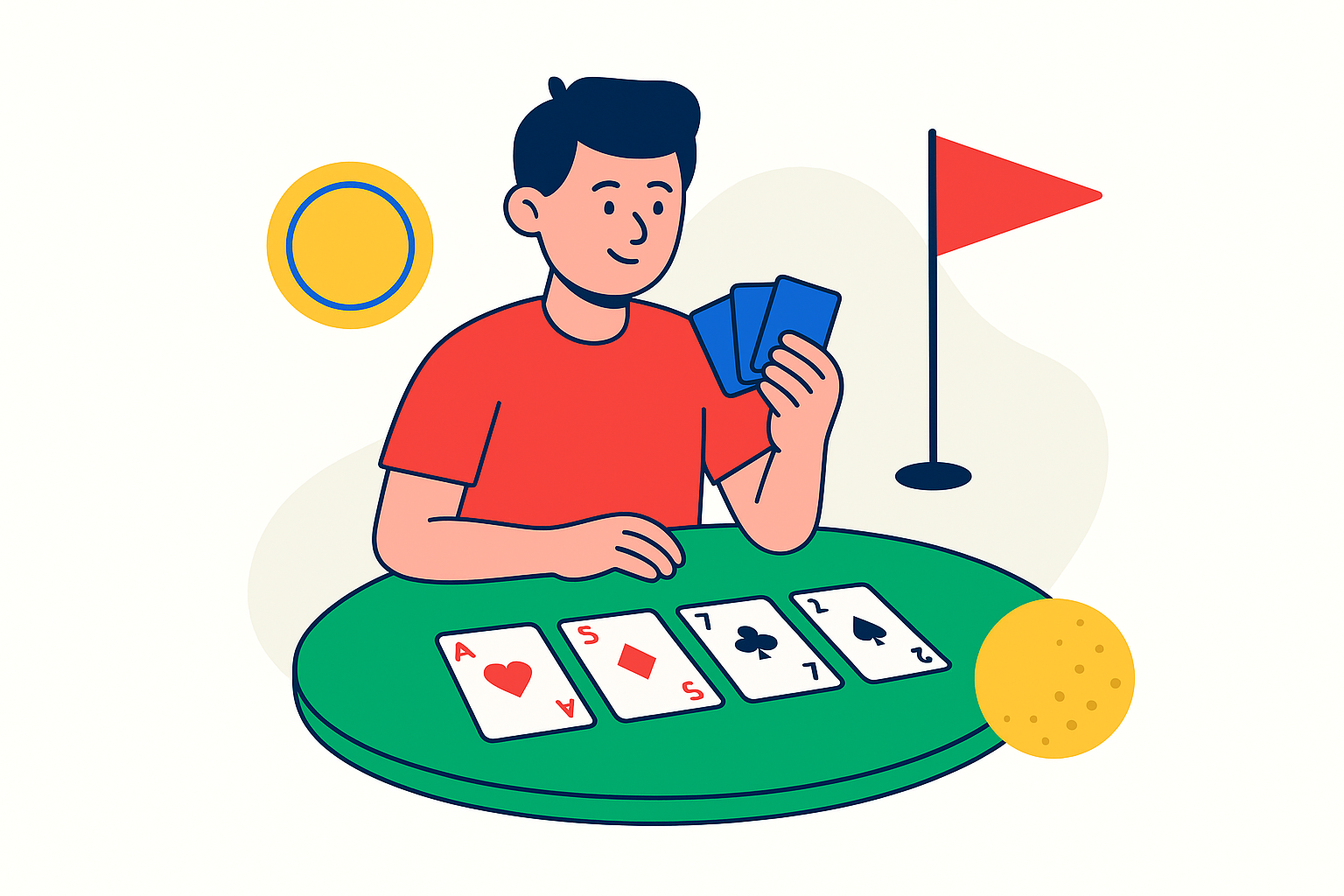 how do you count points in a golf card game
