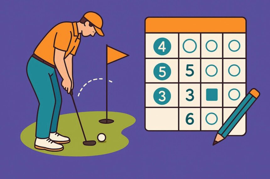 how to score a golf card for beginners