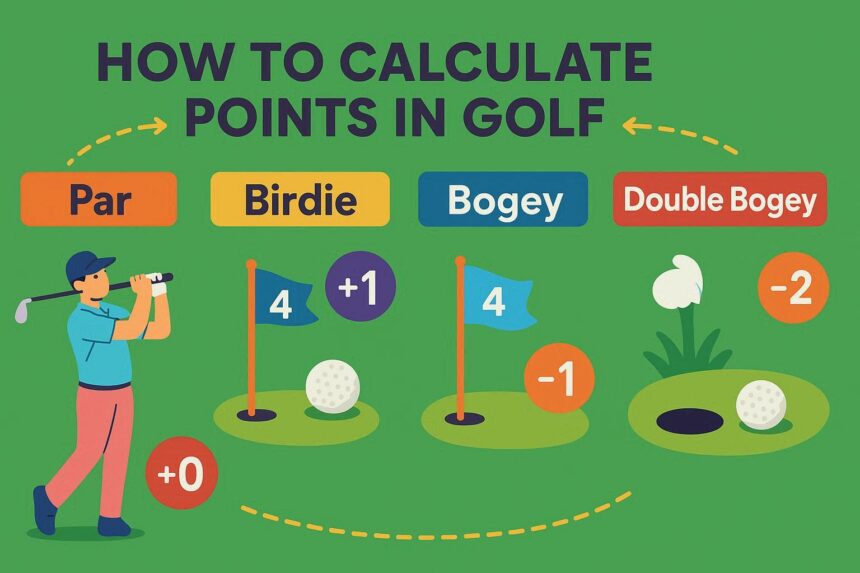 how to calculate points in golf for beginners